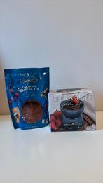 Chocoladefondue incl smelt chocolade, Ophalen, Zo goed als nieuw, Waxinelicht, Fondueset
