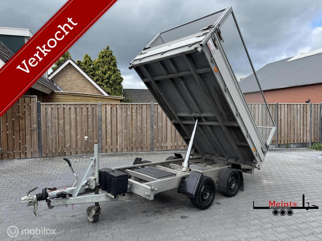 Hapert Elektrische 3 zijdige kipper 300x180 2700KG loofrekke, Auto diversen, Aanhangers en Bagagewagens, Gebruikt