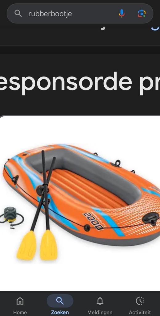 Opblaasbaar bootje gezocht!, Watersport en Boten, Suppen, Zo goed als nieuw, SUP-boards, Ophalen