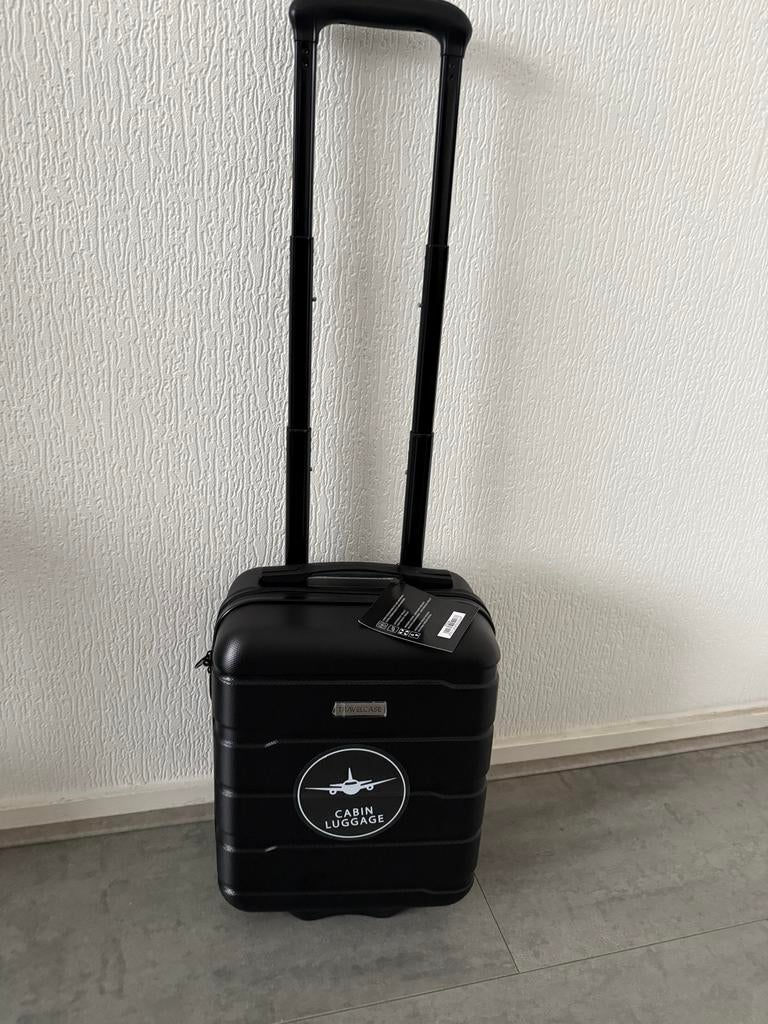 Travelcase cabin luggage, Sieraden, Tassen en Uiterlijk, Tassen | Reistassen en Weekendtassen, Wieltjes, 40 tot 60 cm, 20 tot 30 cm