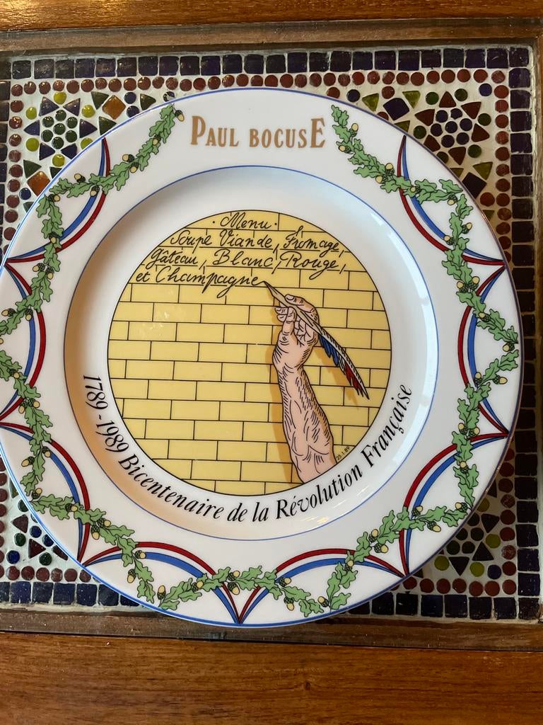 Paul Bocuse bord Bicentenaire de la Révolution Française, Ophalen of Verzenden