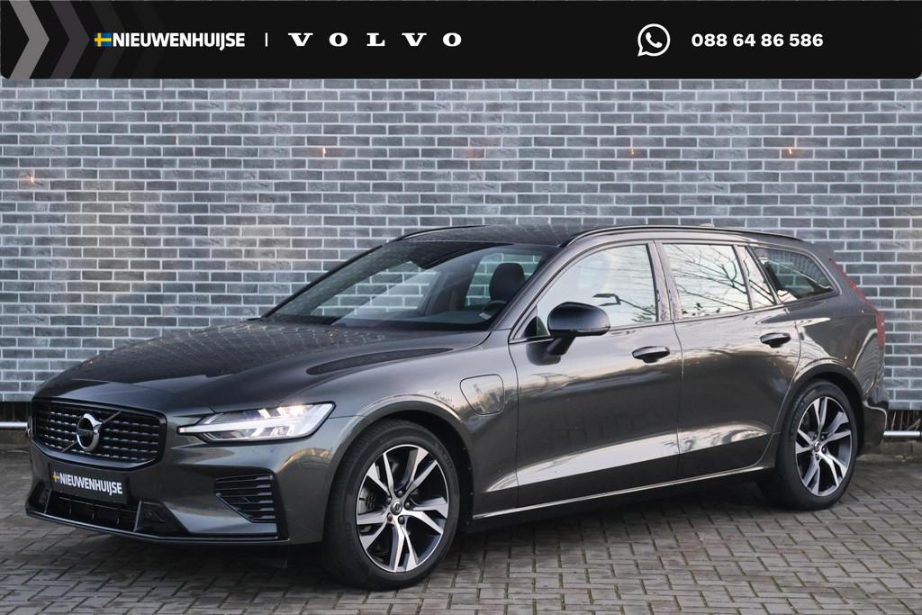 Volvo V60 Plug-in Hybrid T6 AWD R-Design | Trekhaak | Panora, Auto's, 12 maanden, Gebruikt, Euro 6, 4 cilinders