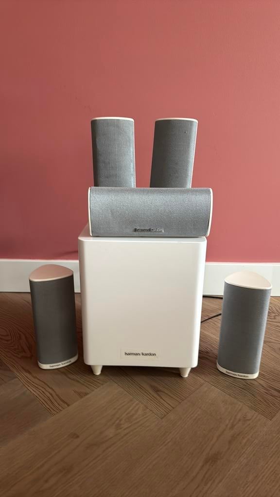 Harman Kardon set, Overige merken, 70 watt of meer, Ophalen of Verzenden, Zo goed als nieuw