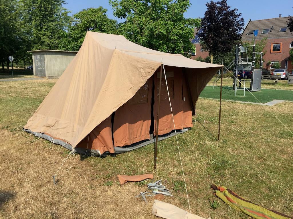 De Waard tent type de Zilvermeeuw, Ophalen, Gebruikt, Tot en met 4