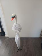 Paraplu met zwanenhoofd, Ophalen of Verzenden, Gebruikt, Wit