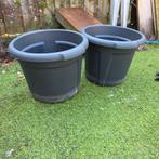 Elho Aardappel Kweekpotten - Set van 2, Tuin en Terras, Bloembakken en Plantenbakken, Kunststof, Gebruikt, Minder dan 60 cm, Rond