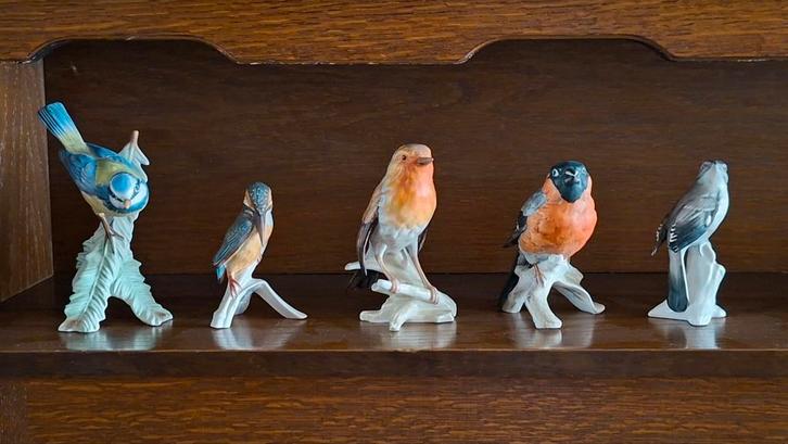 Grote verzameling van 57 Goebel beeldjes (vogels), Verzamelen, Beelden en Beeldjes, Ophalen of Verzenden