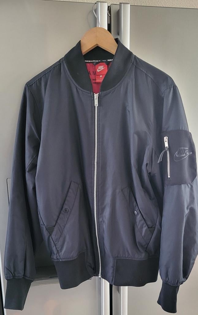 Nike Air Max bomberjack, Kleding | Heren, Jassen | Zomer, Zwart, Nike, Ophalen of Verzenden, Zo goed als nieuw