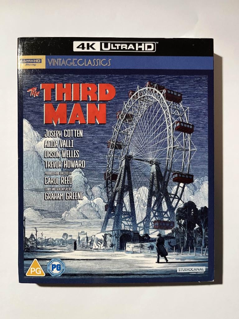 The Third Man (1949) Carol Reed Orson Welles 4K Ultra HD UHD, Cd's en Dvd's, Ophalen, Nieuw in verpakking, Drama