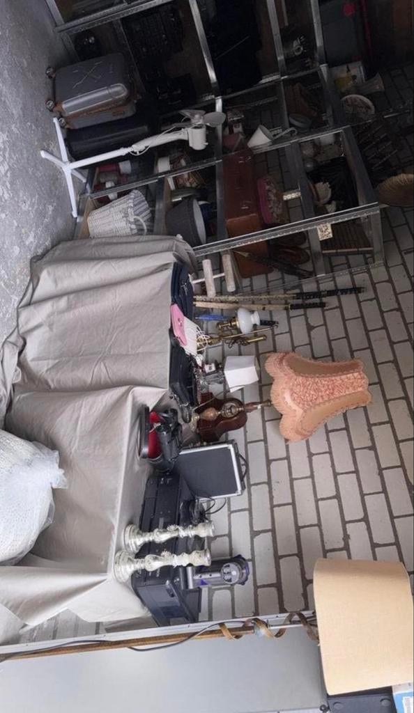 Partij rommelmarktspullen in PRIJS VERLAAGD, Ophalen, Zo goed als nieuw