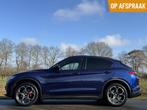 Alfa Romeo Stelvio 2.0t Q4 310pk Veloce, 52dkm, 20inch!, Automaat, 4 cilinders, Lichtsensor, Blauw