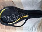 Wilson PRO-OPTEN Tennis racket, geel-zwart, in nieuwe st, Ophalen, L4, Zo goed als nieuw, Wilson