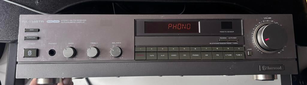 Sherwood versterker RA-1146TR, Audio, Tv en Foto, Ophalen of Verzenden, Gebruikt