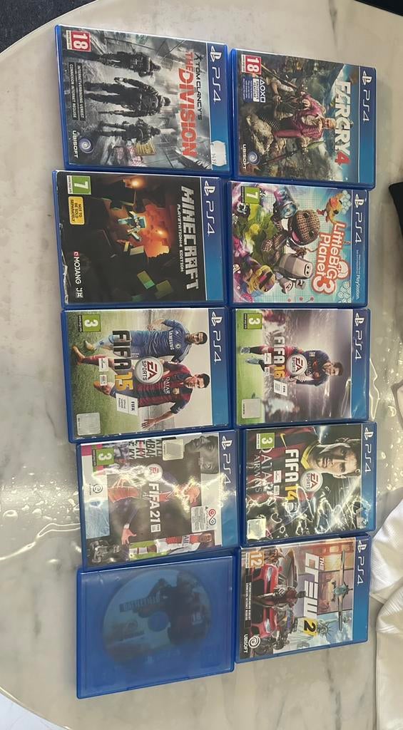 Ps4 games, 3 spelers of meer, Ophalen, Zo goed als nieuw, Vanaf 3 jaar