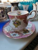 Engelse, Queen's porselein koffie kop., Ophalen of Verzenden, Zo goed als nieuw, Porselein, Kop en/of schotel