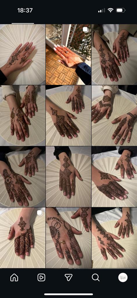 Gasten henna, Ophalen of Verzenden, Zo goed als nieuw