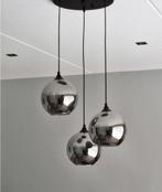 Hanglamp met 3 glazen bollen Illusion smoking glass, Ophalen, Zo goed als nieuw, Minder dan 50 cm
