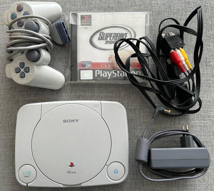PSone / PS One / Playstation 1 / PS1 / Compleet, Spelcomputers en Games, Spelcomputers | Sony PlayStation 1, Zo goed als nieuw
