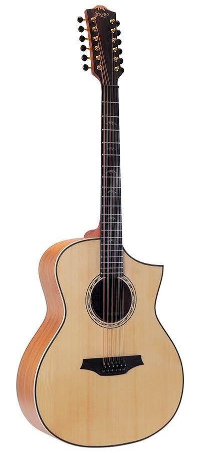 Bromo BAT4CE12 Tahoma Series 12-string auditorium guitar, Muziek en Instrumenten, Instrumenten | Onderdelen, Nieuw, Akoestische gitaar