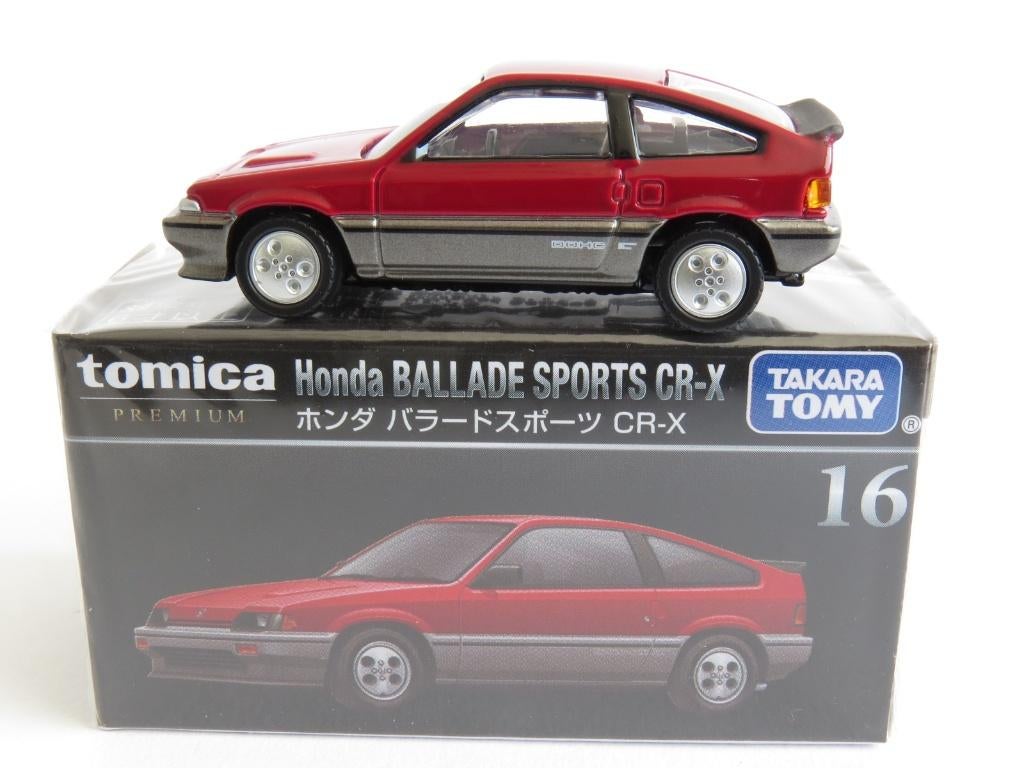 Tomica premium 16 Honda Ballade CR-X 1/60 3inch tomy, Ophalen of Verzenden, Nieuw, Auto