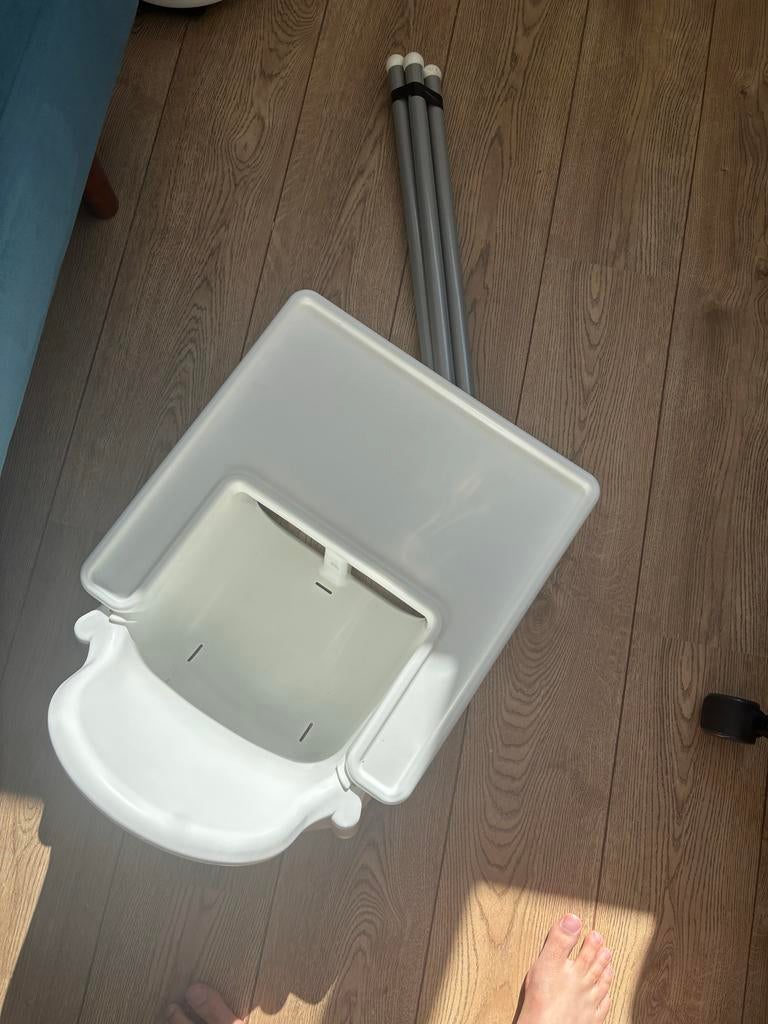 IKEA ANTILOP hoge kinderstoel met blad, Ophalen, Gebruikt, Overige typen, Afneembaar eetblad