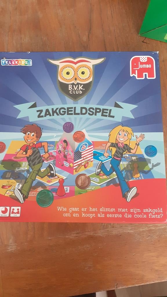 Jumbo BV K. Club Zakgeldspel - Leer slim omgaan met geld, Hobby en Vrije tijd, Gezelschapsspellen | Bordspellen, Drie of vier spelers