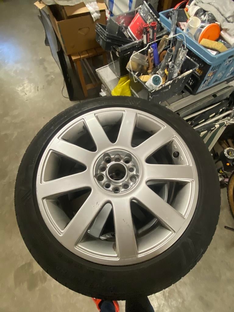 225/45/17  multisteek 5x112, Auto diversen, Wieldoppen, Ophalen
