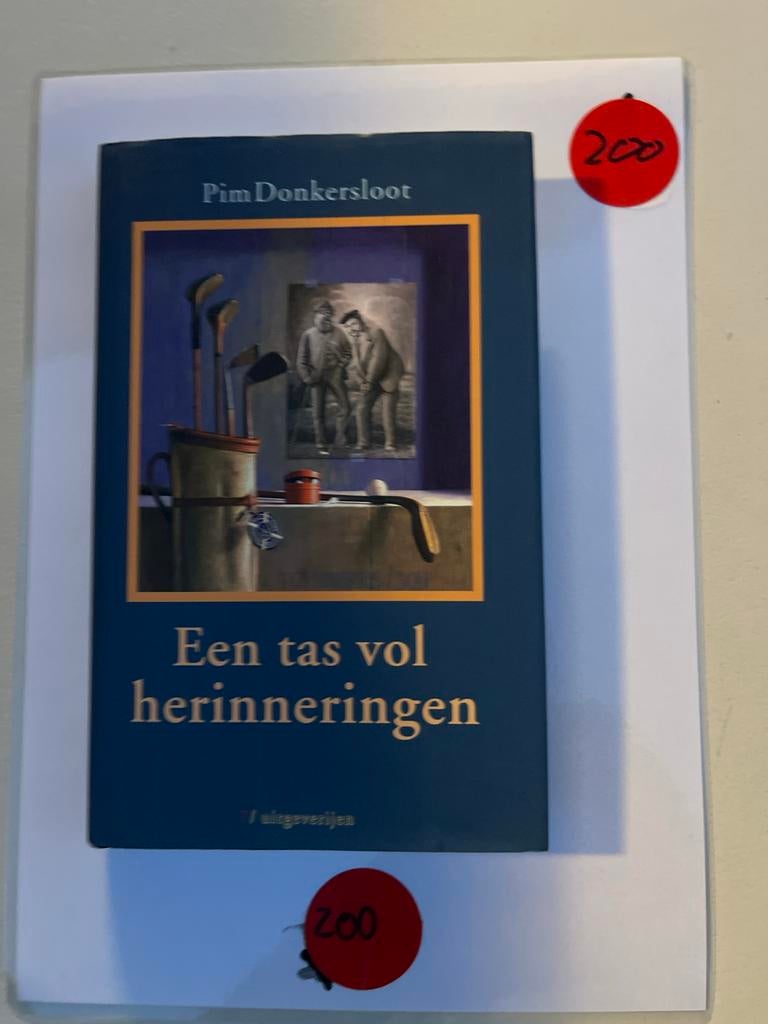 Een tas vol herinneringen - Pim Donkersloot, Ophalen of Verzenden, Zo goed als nieuw, Nederland