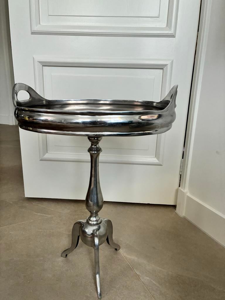 Bijzettafel Riverdale, 45 tot 60 cm, Minder dan 55 cm, Gebruikt, Metaal of Aluminium