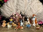 Diverse oude antieke miniatuur dieren voor in poppenhuis., Ophalen of Verzenden