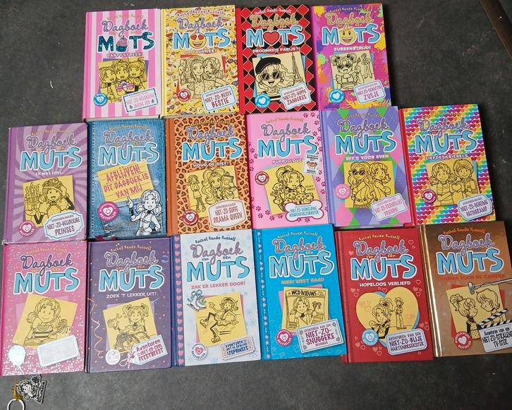 Dagboek van een Muts Boeken - Deel 1 t/m 16 (excl. 3), Boeken, Kinderboeken | Jeugd | onder 10 jaar, Ophalen of Verzenden
