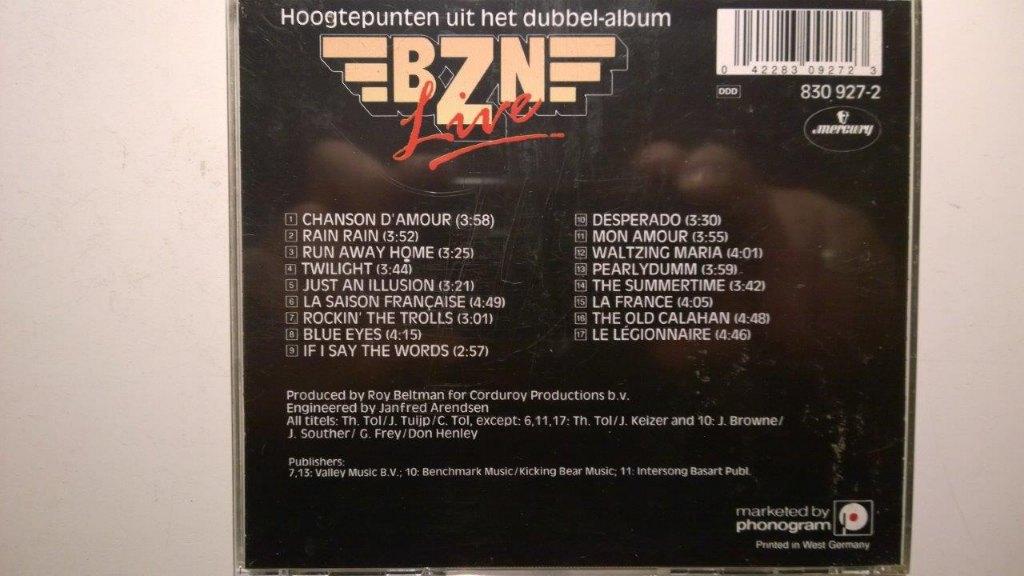 BZN - Live 20 Jaar, Ophalen of Verzenden, 1980 - 1989, Zo goed als nieuw
