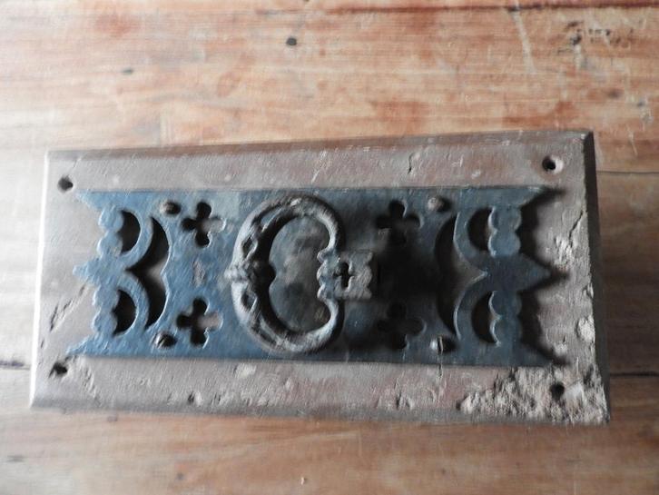 kasteelslot, Doe-het-zelf en Verbouw, Hang- en Sluitwerk, Gebruikt, Slot, Overige materialen, Ophalen of Verzenden