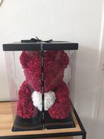 Nieuwe grote rozenbeer met hart 40 cm, Ophalen, Nieuw
