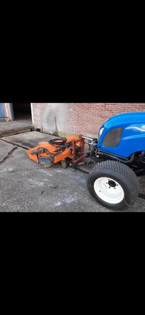 Bema veegborstel + opvangbak 1250, Tuin en Terras, Veegmachines, Ophalen