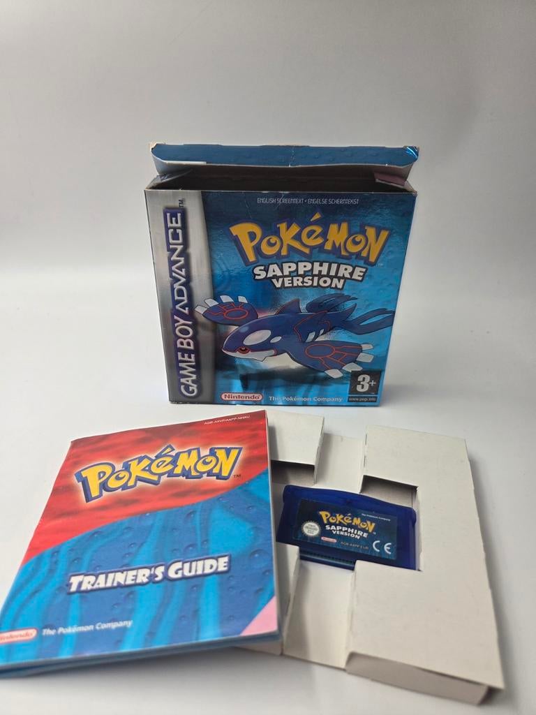 Pokemon Sapphire Version Game Boy Advance, Ophalen of Verzenden, Retro Games, Marktplaats@Gameshopzwolle.nl, Zwolle