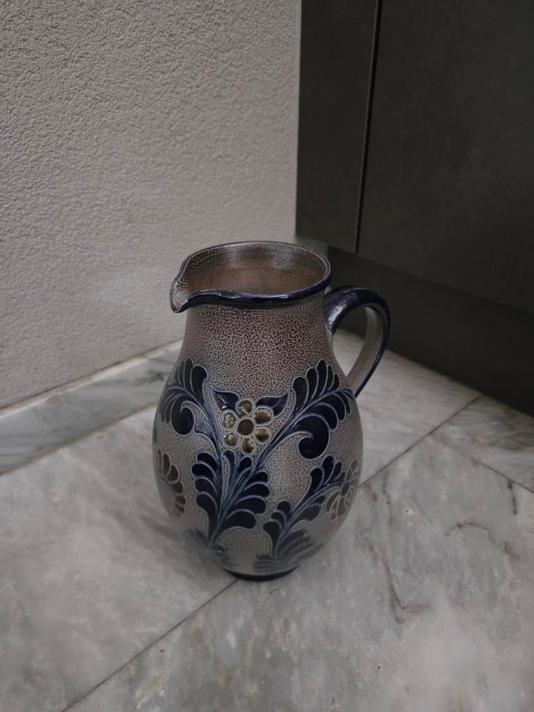 Zoutglazuren kruik / vaas, Ophalen of Verzenden