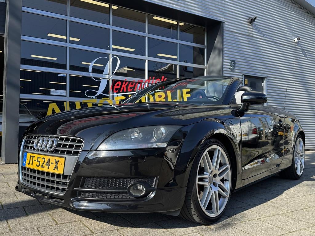 Audi TT Roadster 2.0 TFSI Pro Line- Cabriolet I Airco I Leer, Auto's, Audi, TT, Gebruikt, 4 cilinders, Zwart