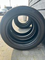 2 setjes zomerbanden Hankook en Michelin maat 205/55R17 95V, Ophalen, Gebruikt, 17 inch, 205 mm