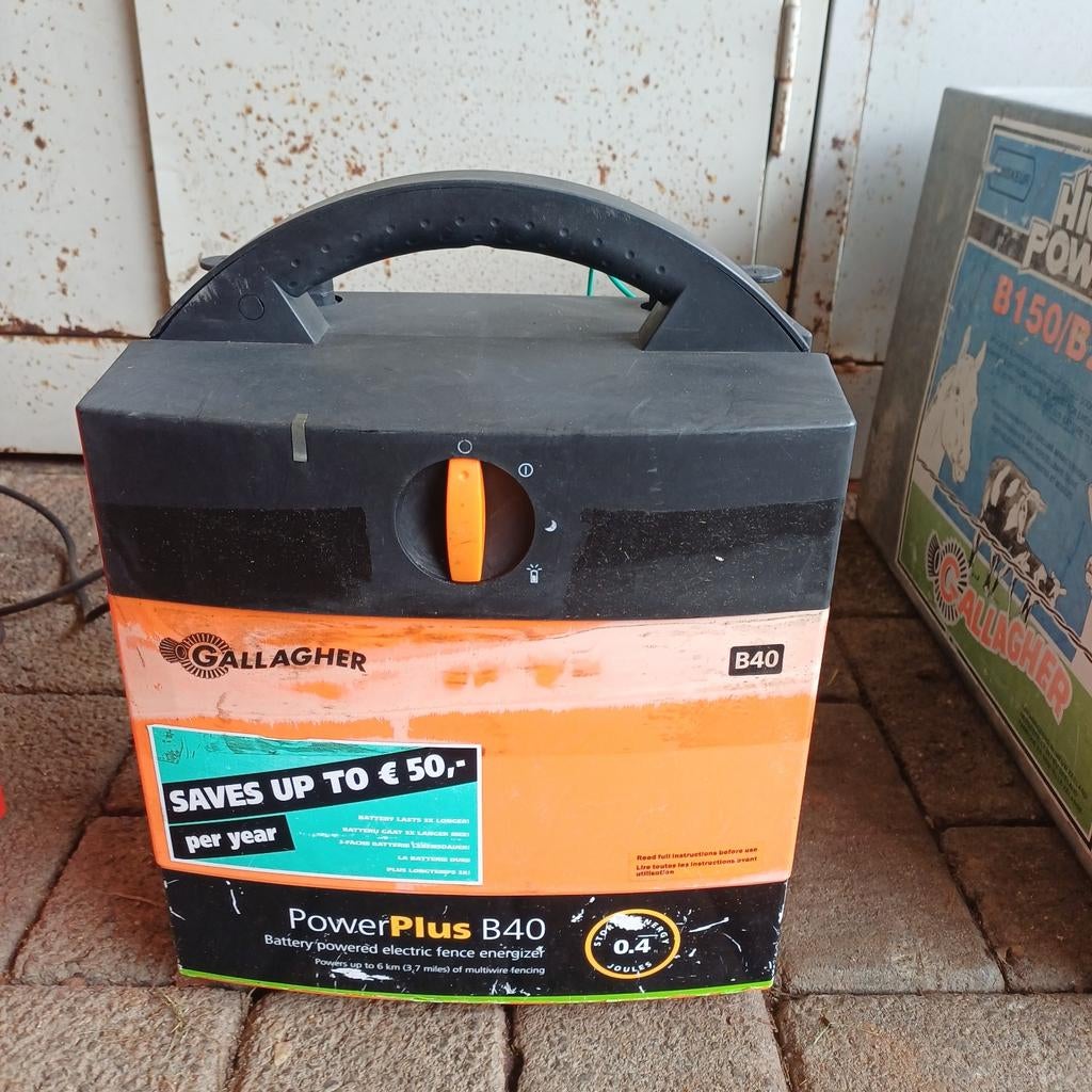 Nette B40 schrikdraadapparaat