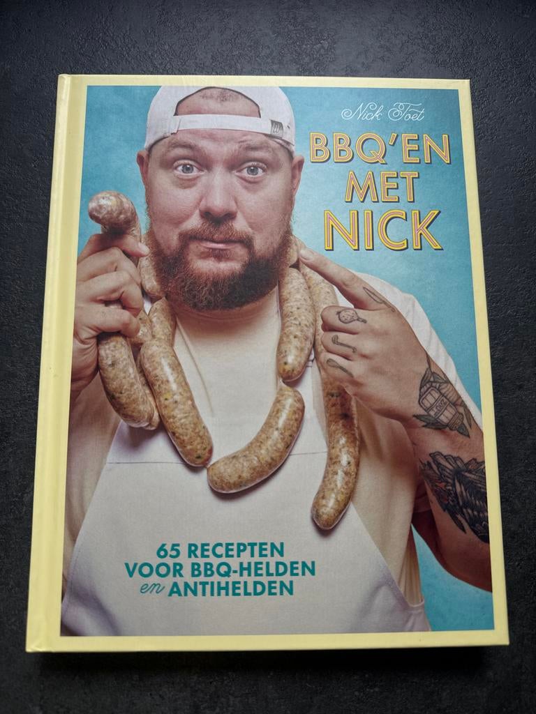 BBQ'en met Nick - 65 recepten voor BBQ-helden, Boeken, Kookboeken, Ophalen of Verzenden, Zo goed als nieuw, Overige gebieden, Hoofdgerechten