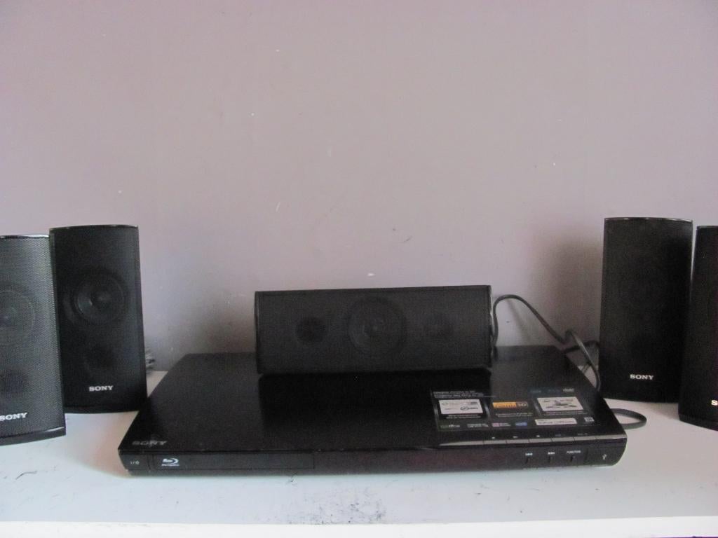 Sony 3D blu-ray full hd wireless,type: bdv-e290, Soundbar, Blu-ray-speler, 70 watt of meer, Ophalen of Verzenden