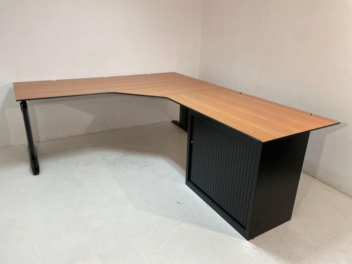 Lensvelt hoekbureau 200x240x80cm + kast €290,- ex, Doe-het-zelf en Verbouw, IJzerwaren en Bevestigingsmiddelen