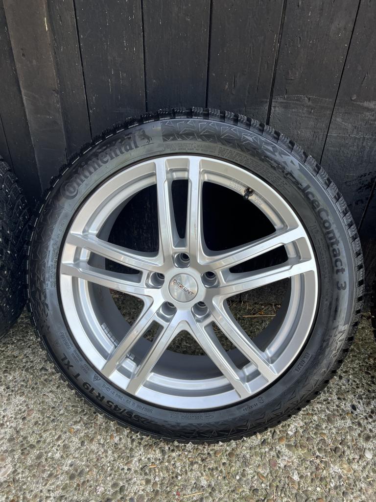 Audi Volkswagen Seat Skoda velgen 19" 5x112 ET35 8mm winter, Gebruikt, 255 mm, Banden en Velgen, Niet ingevuld