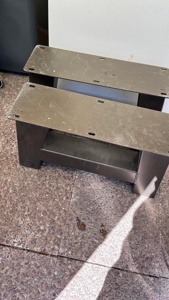 Salon tafel poten, Ophalen, 100 tot 150 cm, 50 tot 100 cm, Zo goed als nieuw