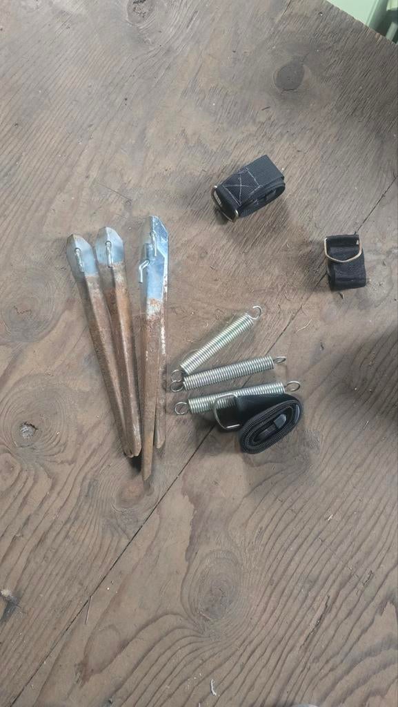 Stormbanden en haringen, Ophalen, Gebruikt