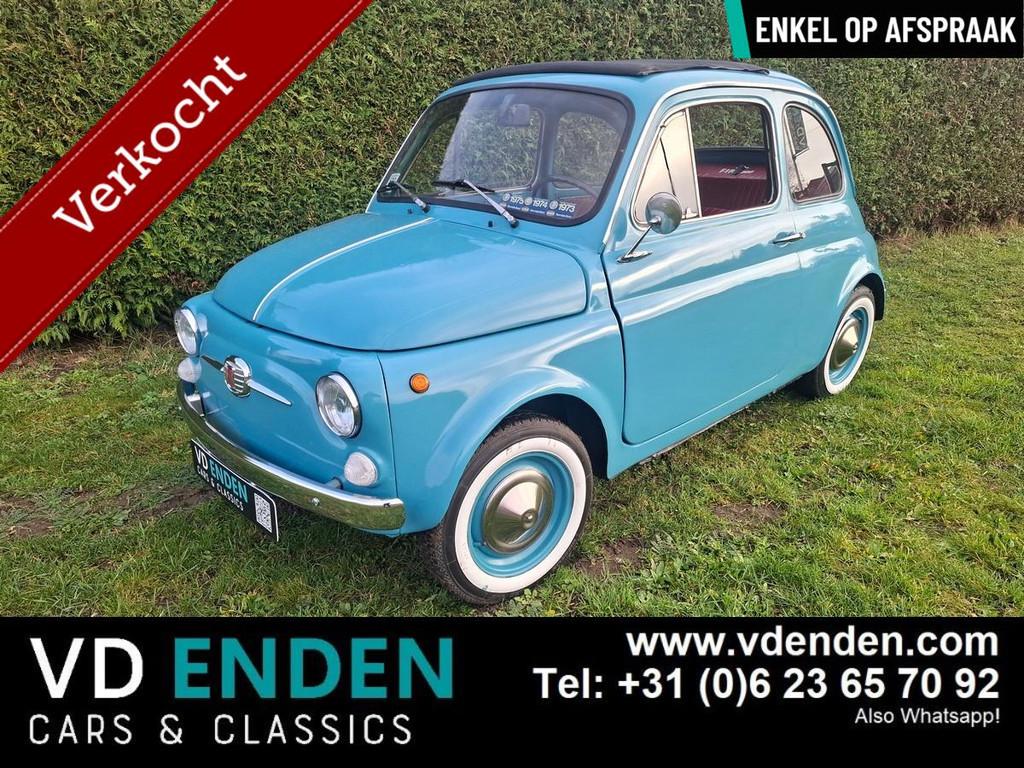 Fiat 500L - 1973 - Lusso, Auto's, Oldtimers, Achterwielaandrijving, Bedrijf, Handgeschakeld, Sedan