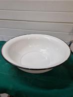 schaal emaille groot 50cm, Ophalen of Verzenden, 'T Olde Gre-j, Info@toldegrej.nl, Endepoelstraat 20f Didam