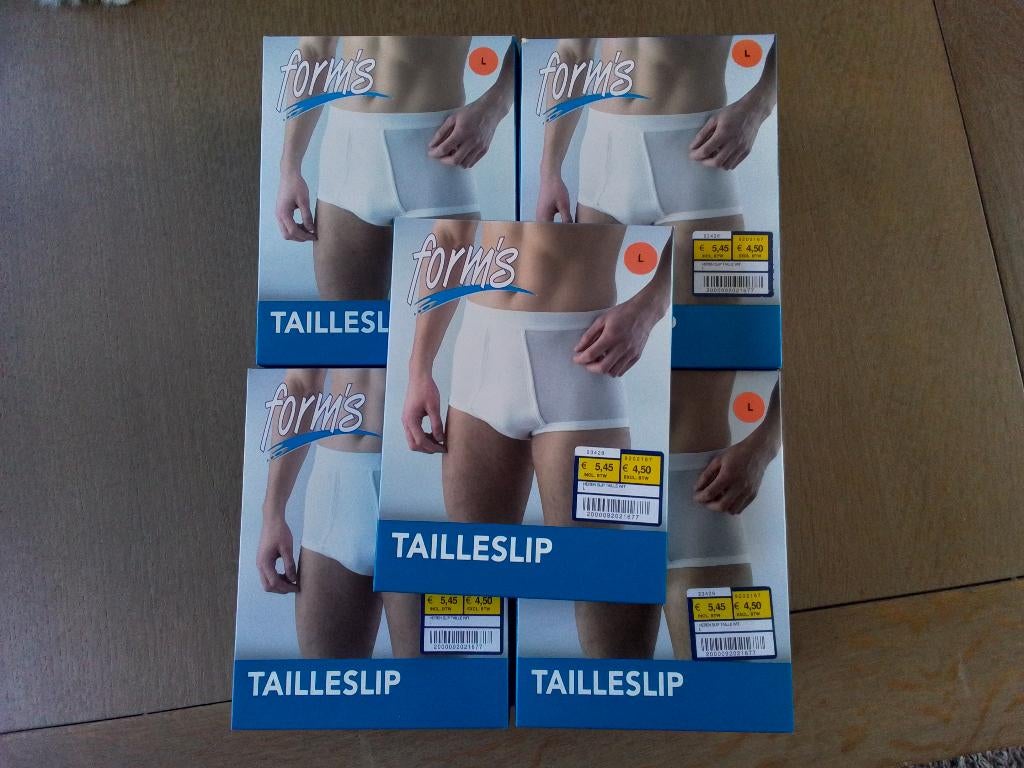 Herenondergoed nieuw. Maat L met korting, Ophalen of Verzenden, Wit, Slip