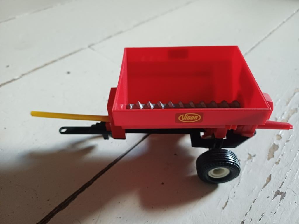 Miniatuur Aanhanger tractor vicon multi-spreader, Ophalen of Verzenden, Tractor of Landbouw, Overige merken
